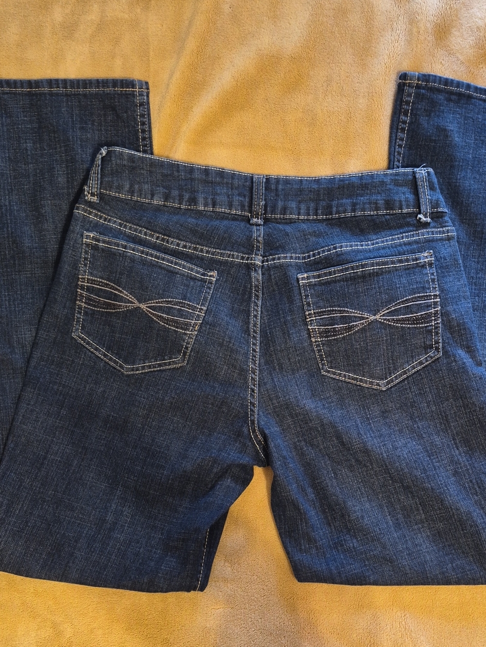 Lee Riders by Lee Dark Indigo Straight Leg Jeans Sz 8